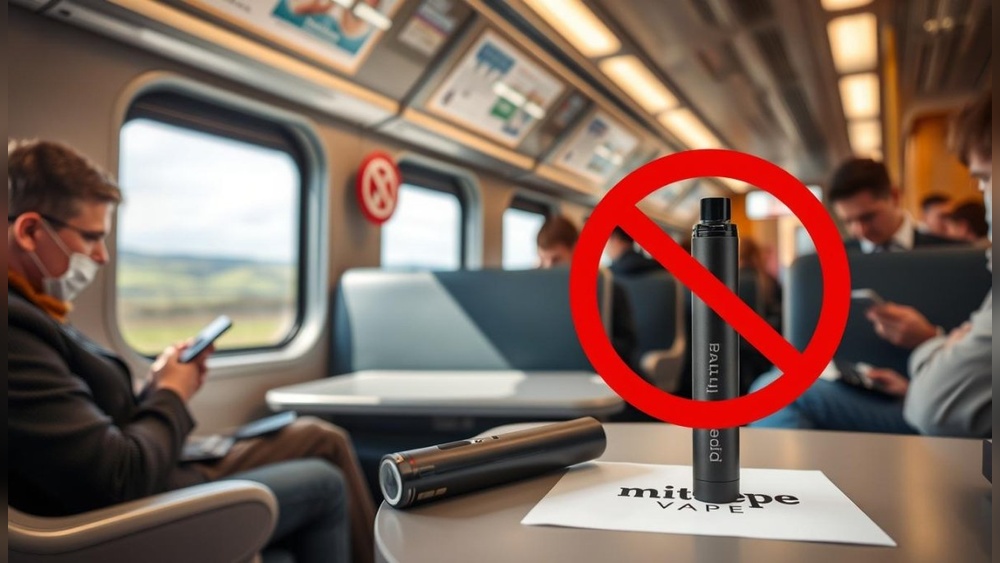 Can You Vape on a Train Platform