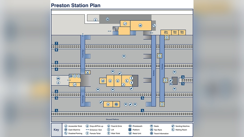How Many Platforms Does Preston Train Station Have