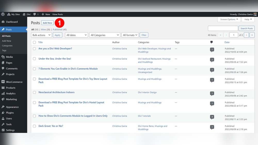 How to Duplicate a Page on Wordpress
