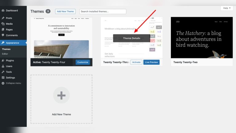 How to Remove a Theme from WordPress: Quick & Easy Guide - Web Tool Plex