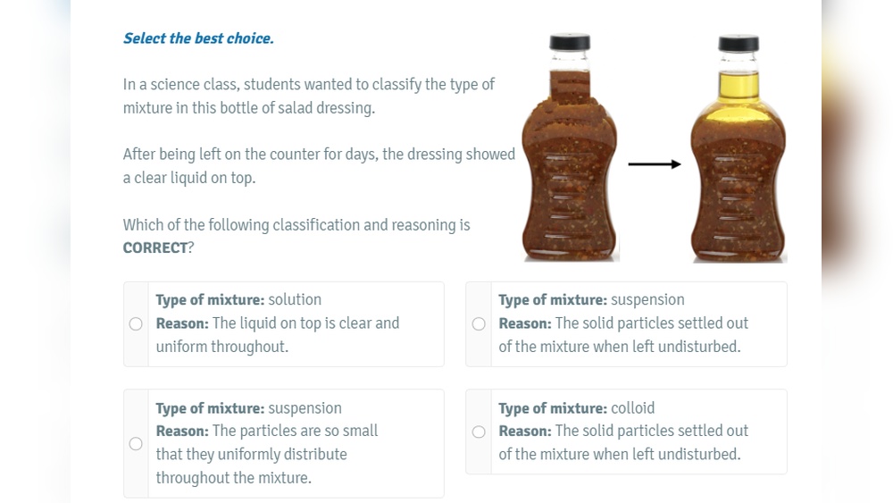 Is Salad Dressing a Mixture Or Solution