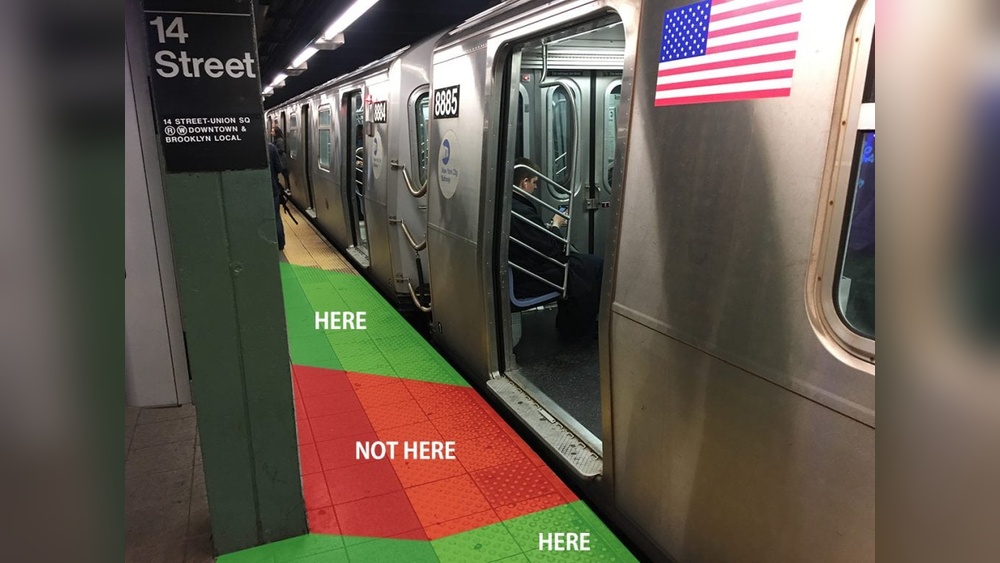 Where to Stand on Train Platform
