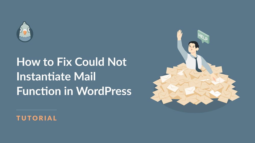 Could Not Instantiate Mail Function Wordpress