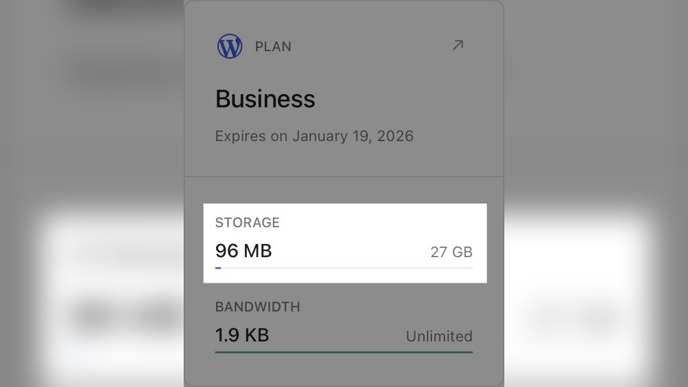 How Much Storage Space Do I Need for Wordpress