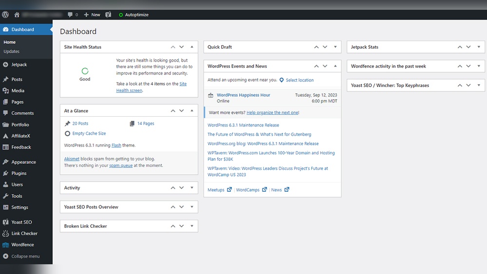How to Access Backend of Wordpress