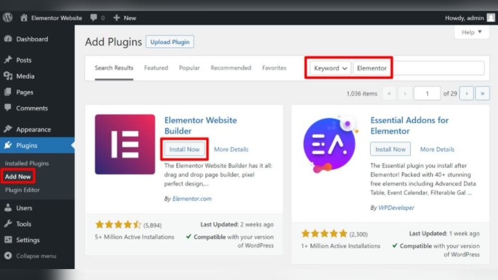 How to Access Elementor in Wordpress