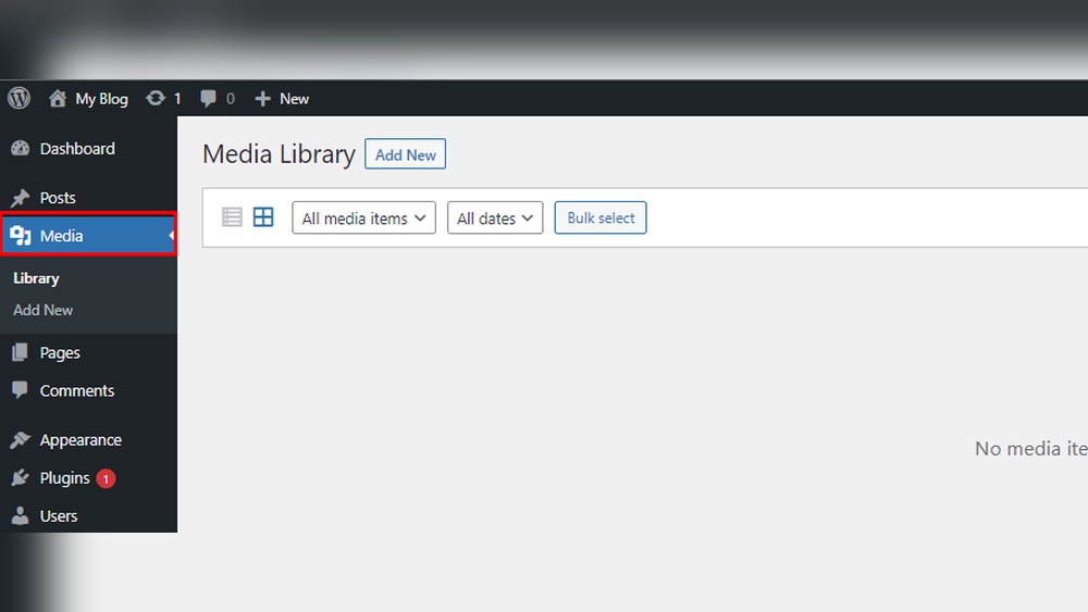 How to Access Media Library in Wordpress