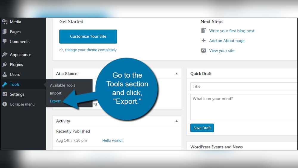 How to Access Old Wordpress Site