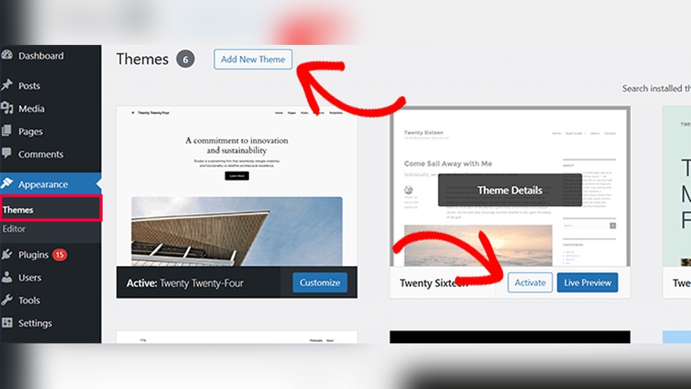How to Activate Wordpress Site