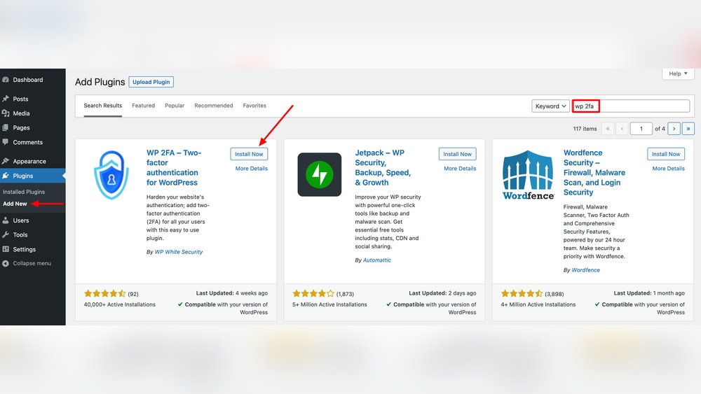How to Add 2Fa to Wordpress