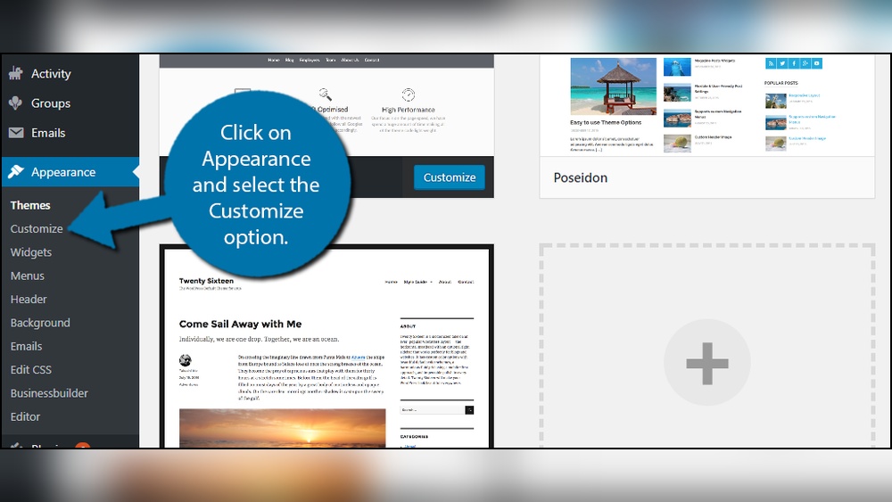 How to Add a Background in Wordpress