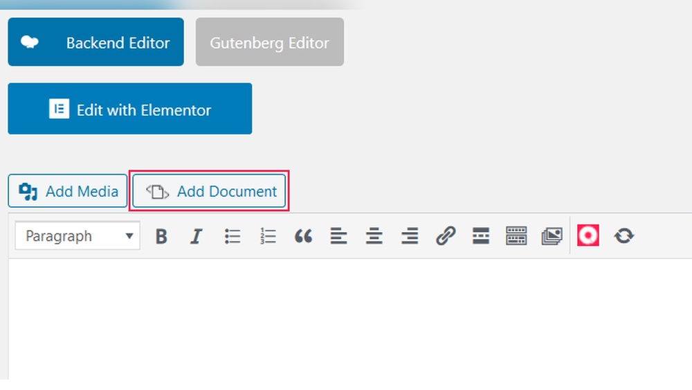 How to Add a Document to Wordpress