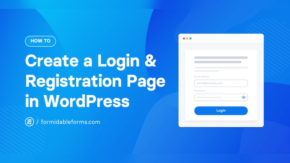 How to Add a Login Page in Wordpress