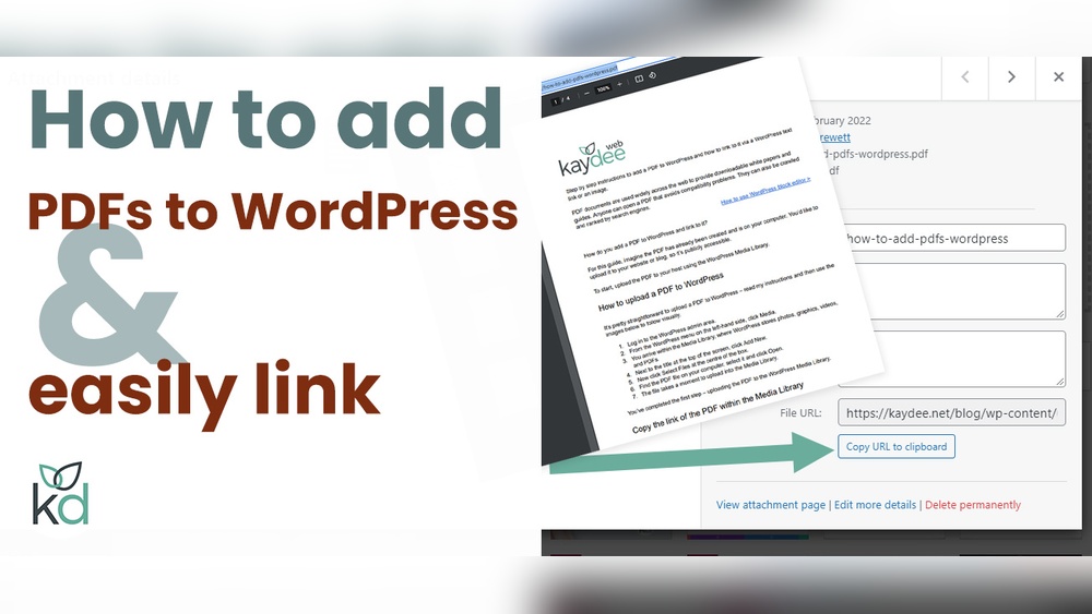 How to Add a Pdf to Wordpress Website