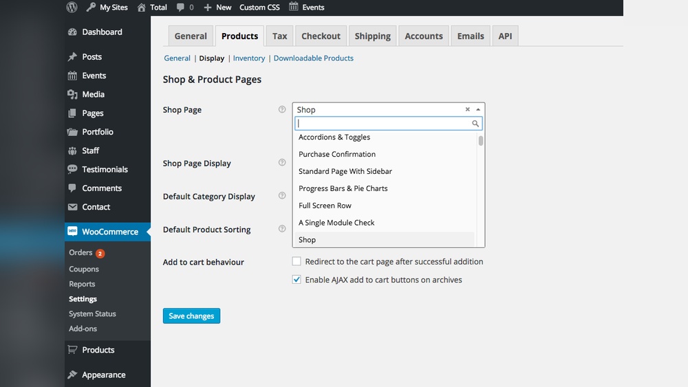 How to Add a Shop Page on Wordpress