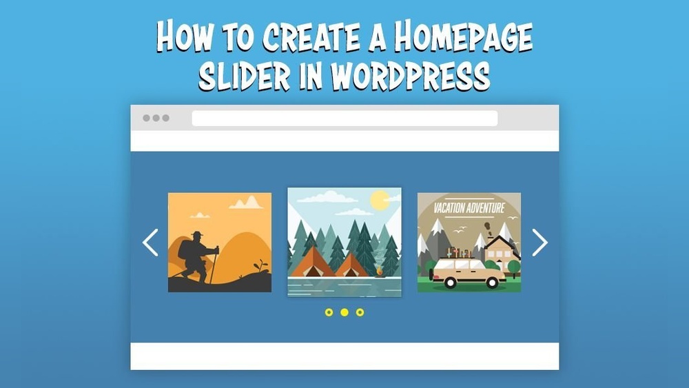 How to Add a Slider to Wordpress Homepage