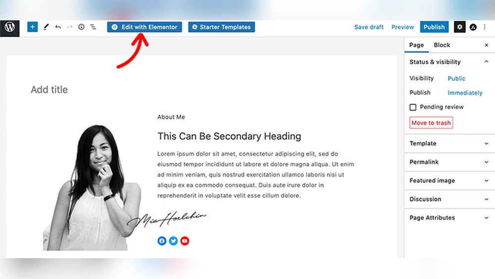 How to Add About Us Page in Wordpress