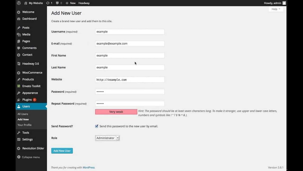 How to Add Admin to Wordpress Site