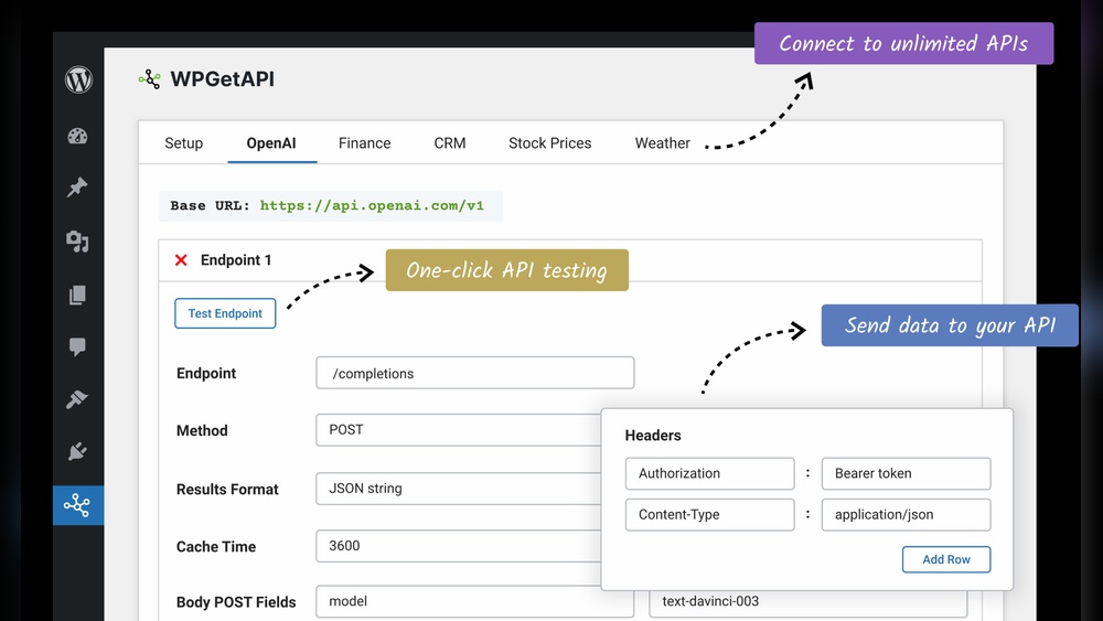 How to Add an Api to Wordpress