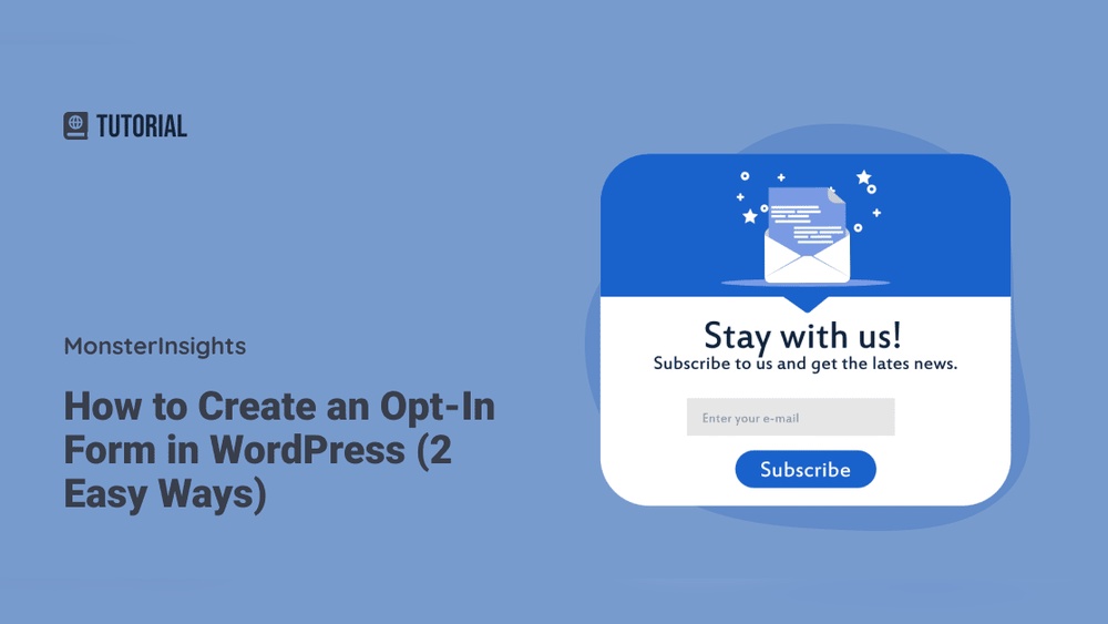 How to Add an Opt in Form to Wordpress