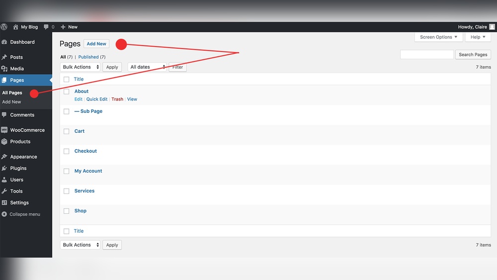 How to Add Another Website in Wordpress