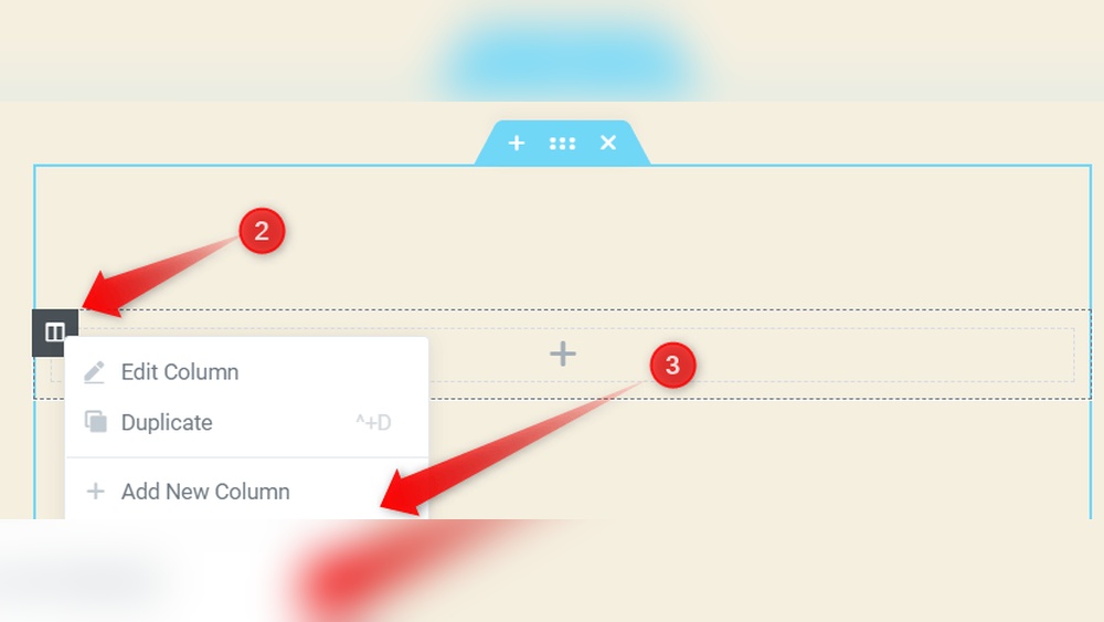 How to Add Column in Wordpress Elementor