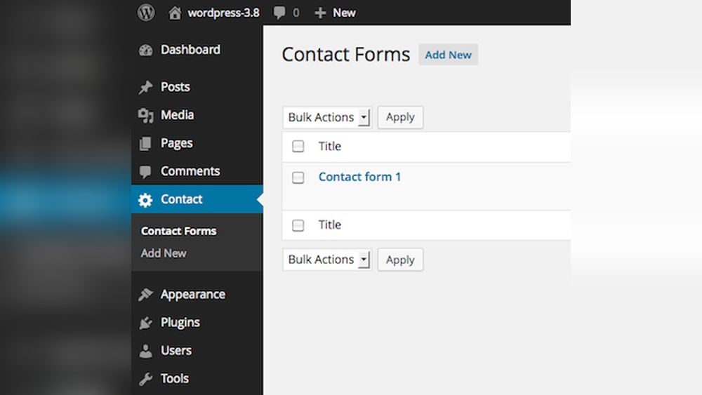 How to Add Contact Form Plugin in Wordpress