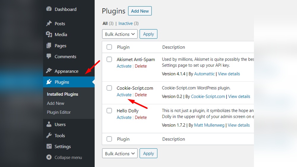 How to Add Cookie Consent Wordpress