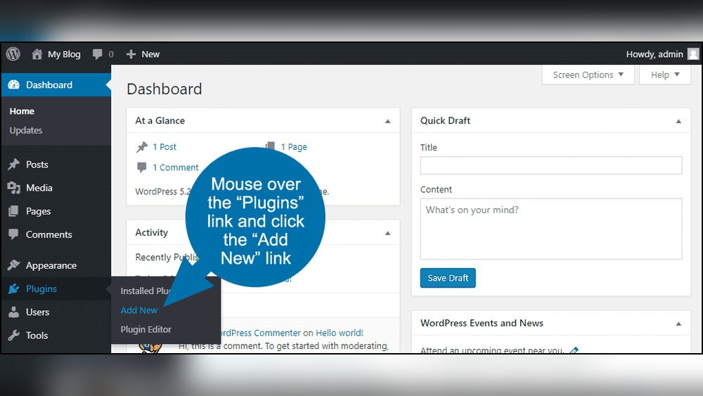 How to Add Facebook Link in Wordpress
