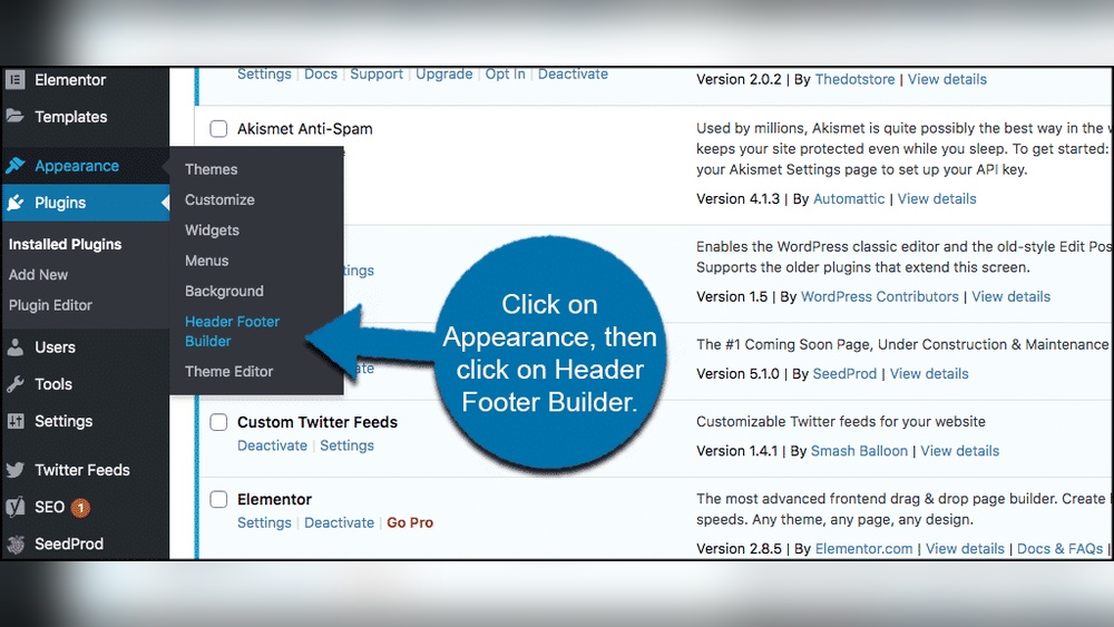 How to Add Footer in Wordpress Elementor