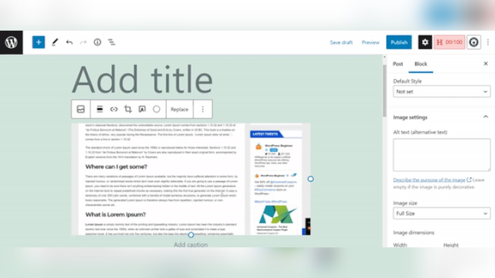 How to Add Gif in Wordpress Website
