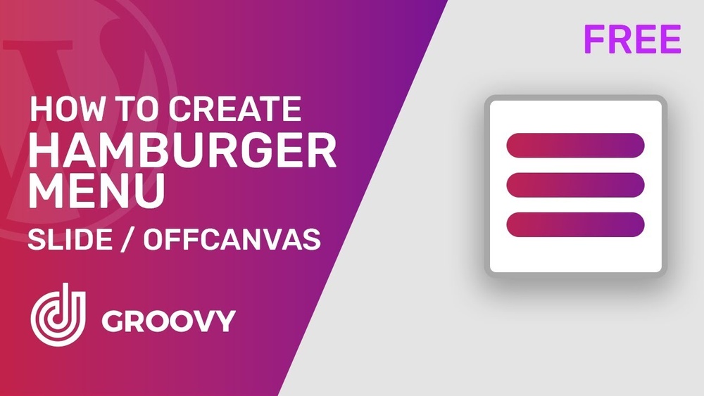 How to Add Hamburger Menu in Wordpress