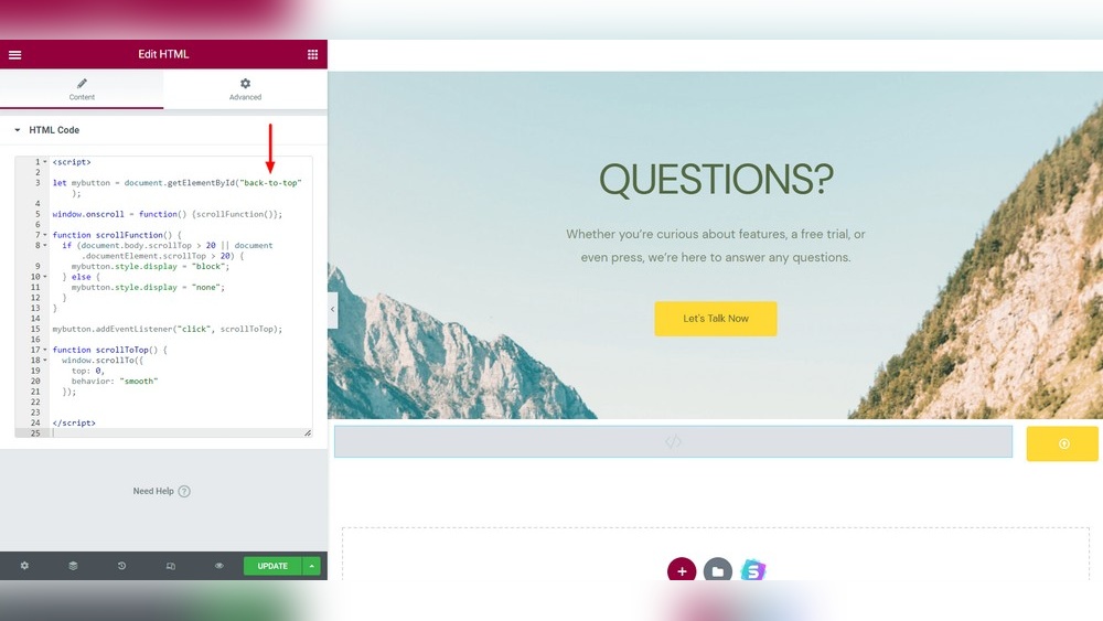 How to Add Javascript to Wordpress Elementor