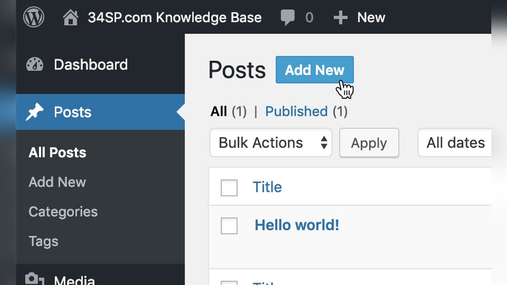 How to Add Link to Button in Wordpress