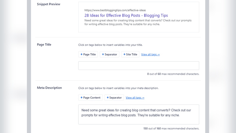 How to Add Meta Description to Wordpress Website