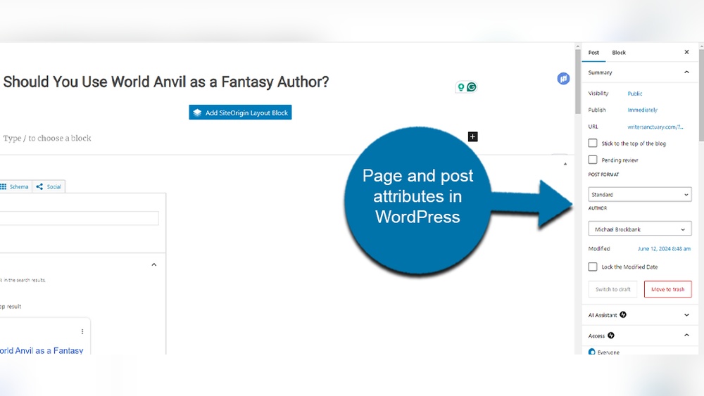 How to Add Page Attributes in Wordpress
