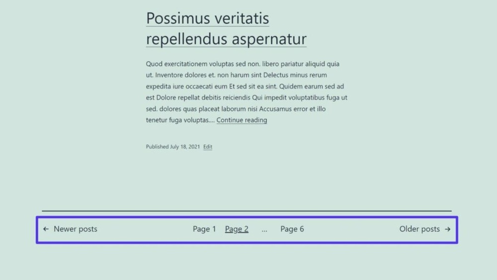 How to Add Pagination in Wordpress