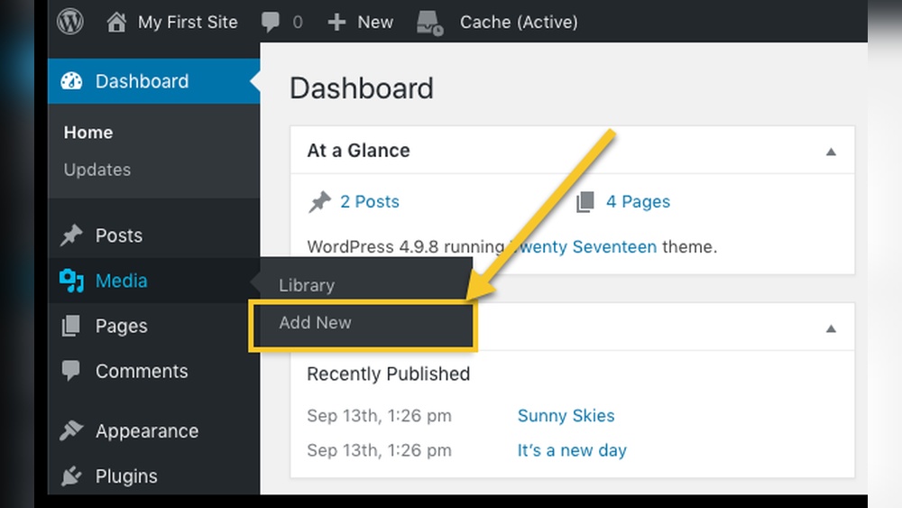 How to Add Photos on Wordpress
