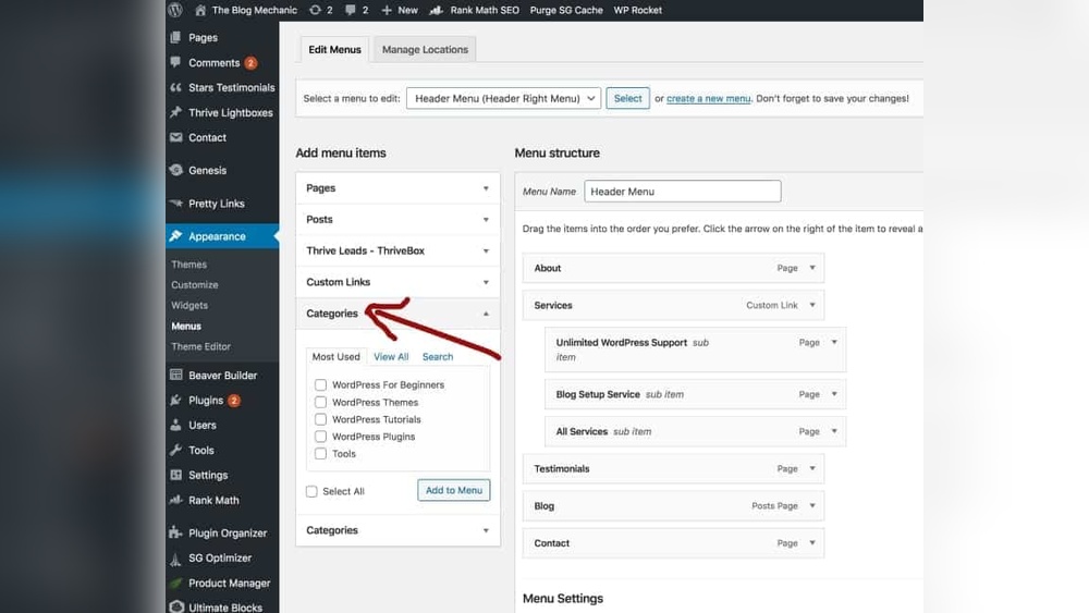 How to Add Posts to Different Pages in Wordpress