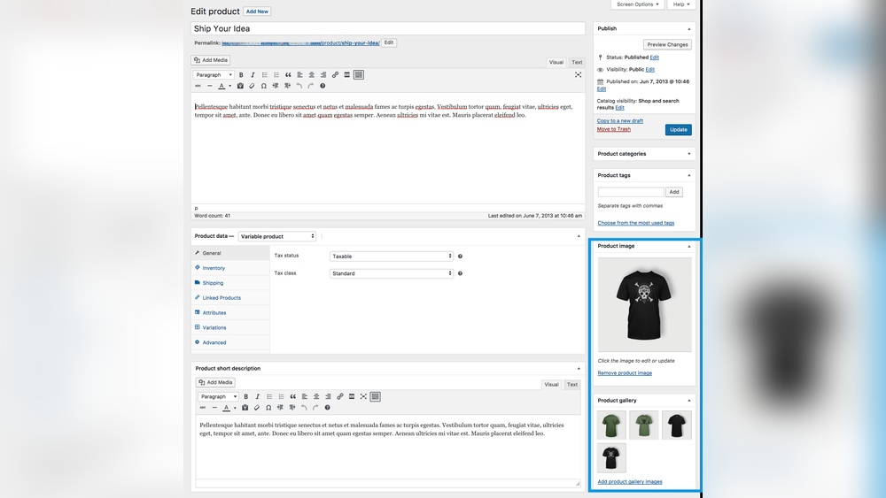 How to Add Product Image in Wordpress