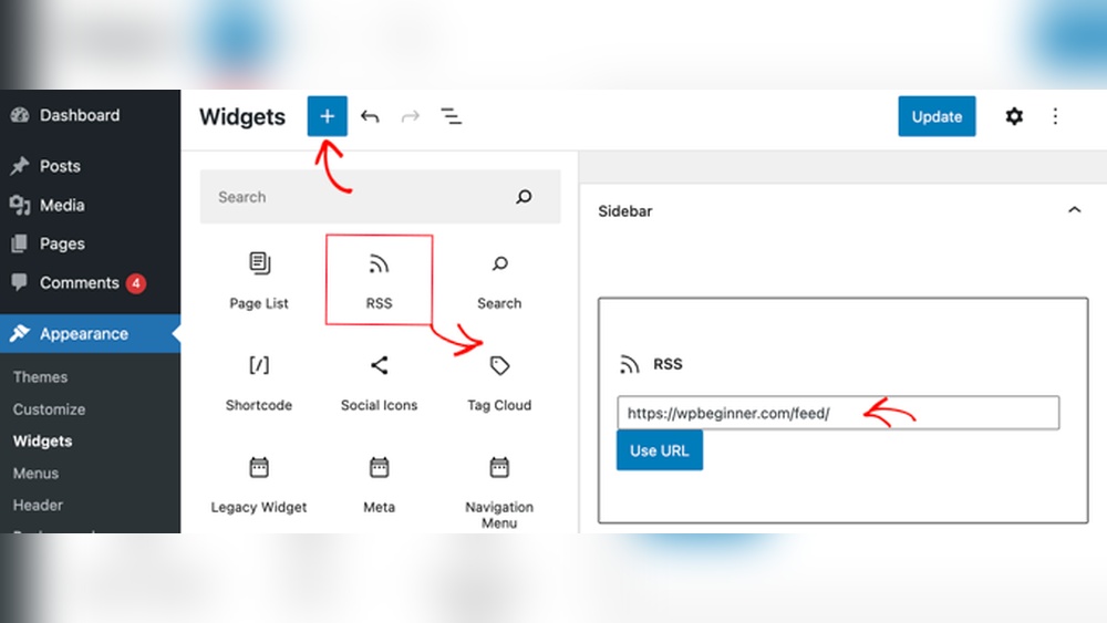 How to Add Rss Feed to Wordpress Site