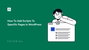 How to Add Script to Wordpress Page