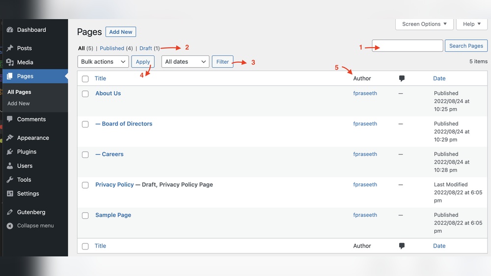 How to Add Subpages on Wordpress