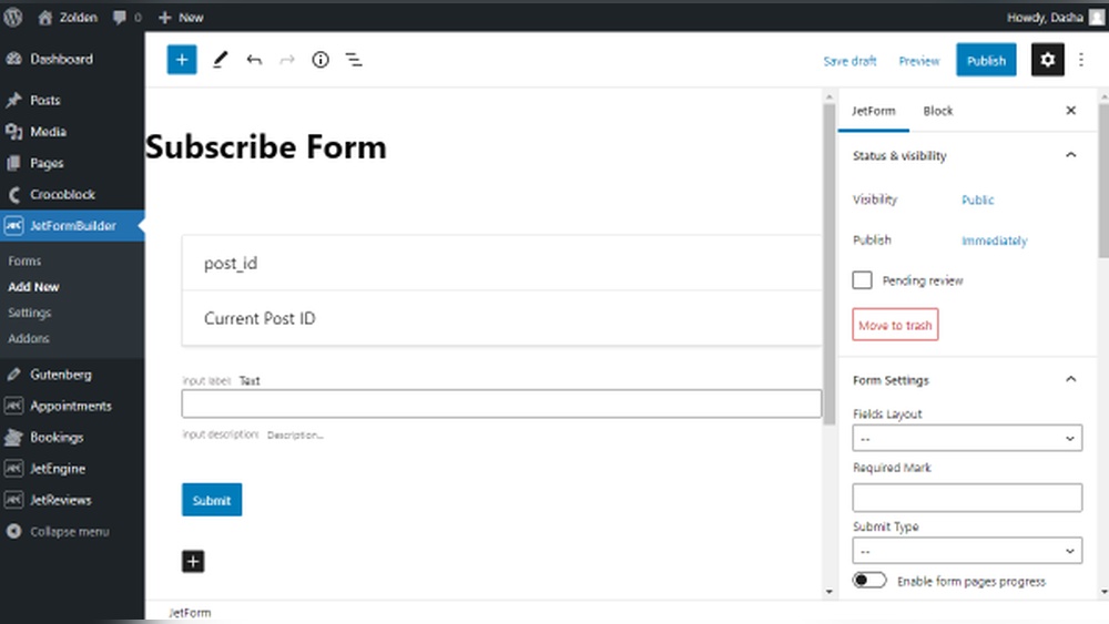 How to Add Subscribe Form in Wordpress
