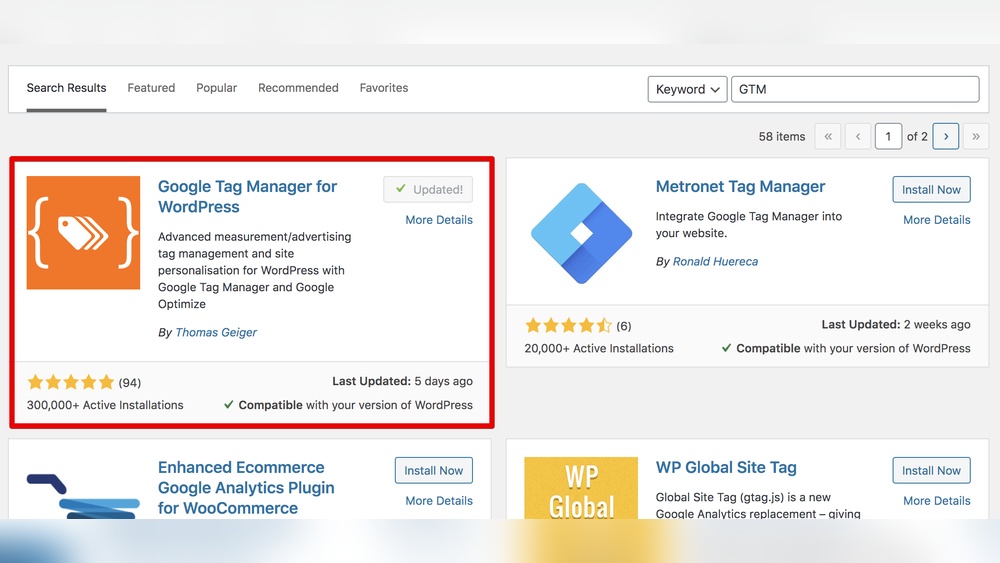How to Add Tag Manager to Wordpress