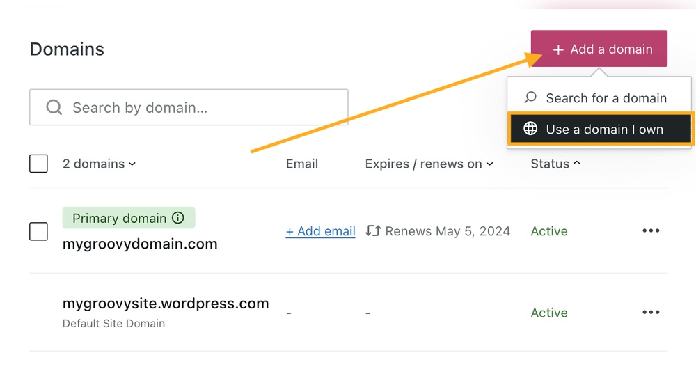 How to Add Your Domain to Wordpress