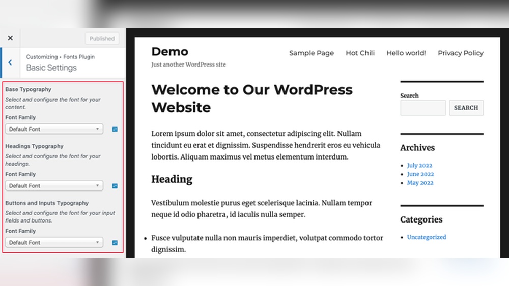 How to Add Your Own Font to Wordpress