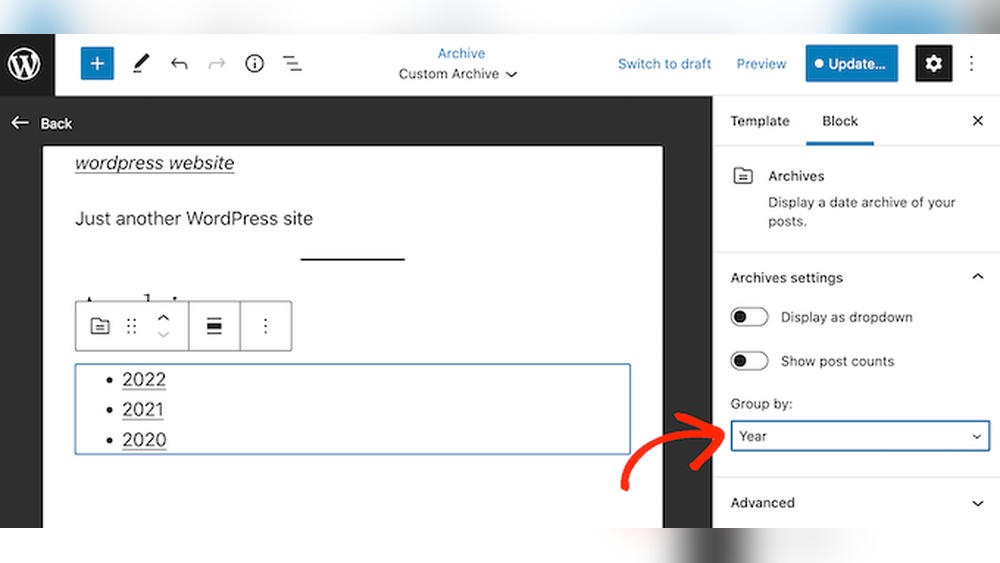 How to Archive Wordpress Site