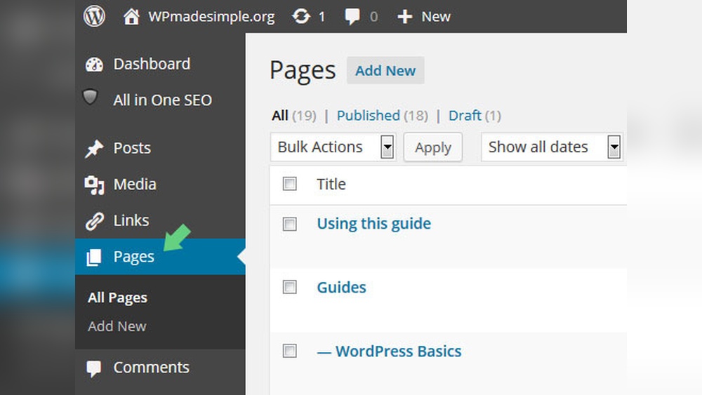 How to Edit on Wordpress