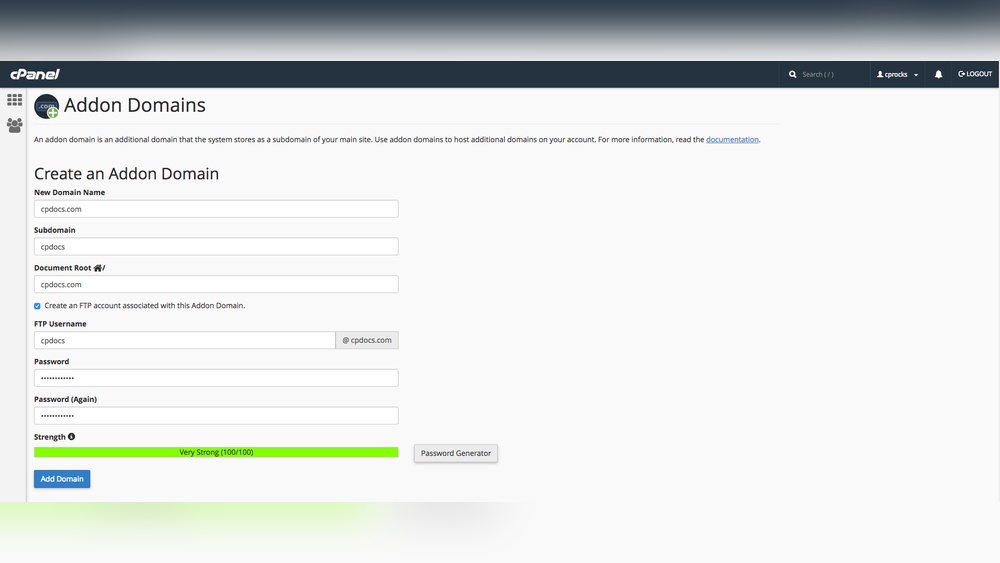 How to Host a New Domain Cpanel